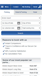 Mobile Screenshot of bristol-airport-parking-uk.com